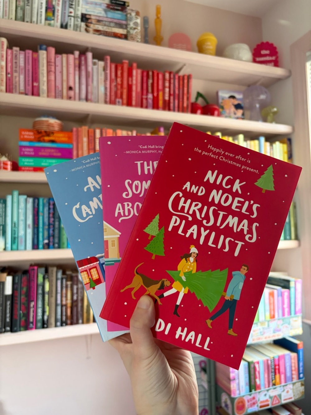 Mistletoe Romance Book Series by Codi Hall - Paperback Christmas Books
